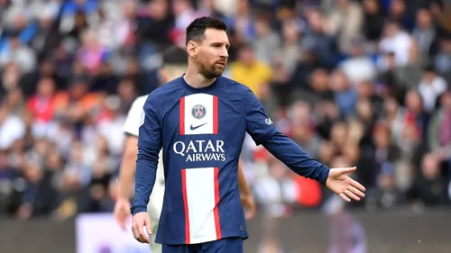 BREAKING NEWS. PSG a decis să nu îi prelungească din vară contractul superstarului Leo Messi!