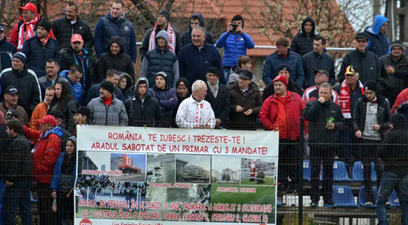 Fanii seniori ai UTA-ei îl pun la colț pe primarul Falcă:** 