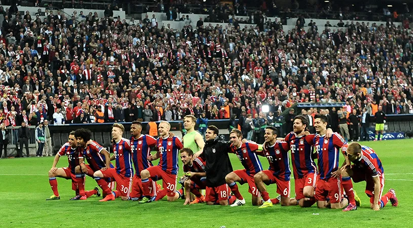 Bayern, campioană cu patru etape înainte de finalul sezonului. Bavarezii au câștigat al 25-lea titlu în Bundesliga