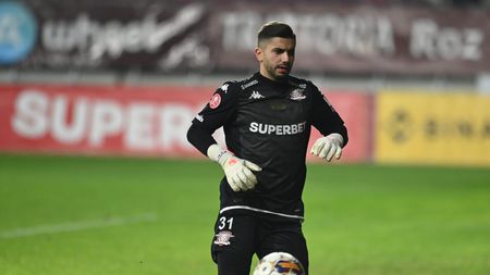 Transfer neașteptat la Rapid. Dan Șucu și Victor Angelescu cumpără un portar de 19 ani, din Albania, pentru a-l înlocui pe Horațiu Moldovan