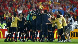Spania, echipa completă de la EURO 2008