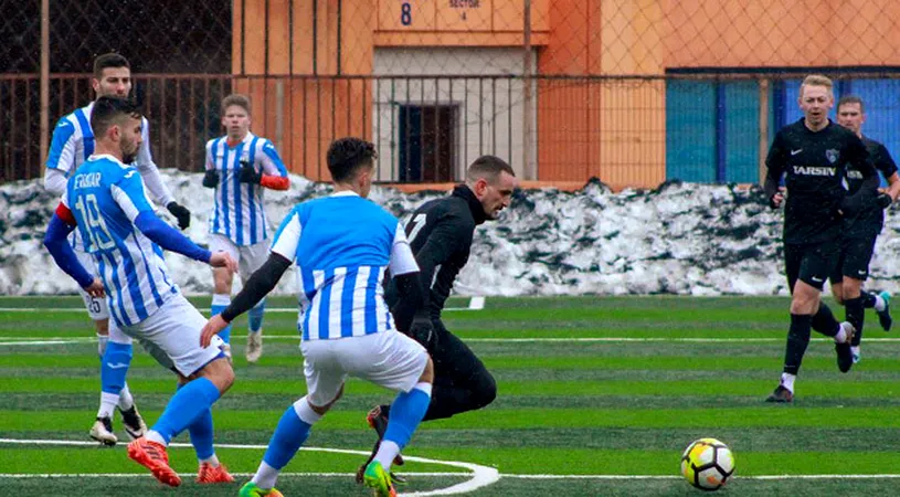 Ciocâlteu, la un nou gol pentru Aerostar.** Băcăuanii au câștigat greu amicalul cu Bucovina Rădăuți