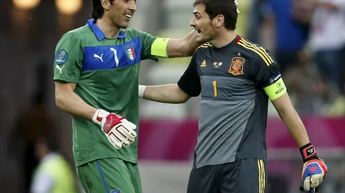 Cine a fost mai bun? Buffon sau Casillas? O rivalitate de-o viață, povestită fără perdea de portarul de la FC Porto