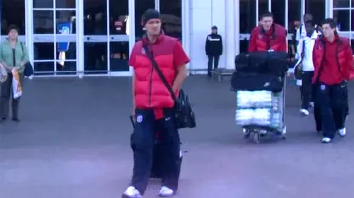 VIDEO** Steaua a ajuns în Antalya! Vezi imagini de la aterizarea delegației roș-albastre