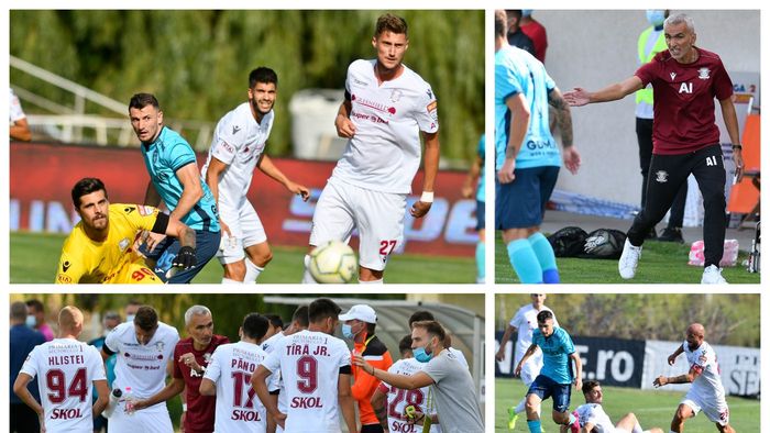 Rapid și-a întrerupt seria victoriilor chiar cu Turris Oltul, căreia îi ”fura” promovarea în Liga 1. Adrian Iencsi: ”E frustrat și dureros.” Antrenorul nu vede nicio rivalitate între cele echipe și îl taxează dur pe Erik Lincar | VIDEO