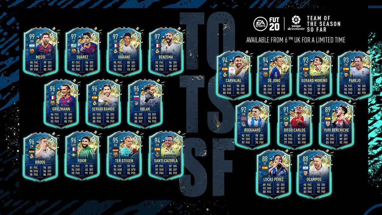 Campionatul Spaniei din FIFA 20 are carduri speciale în joc. Ansu Fati și Eder Militao, vedetele din eLa Liga