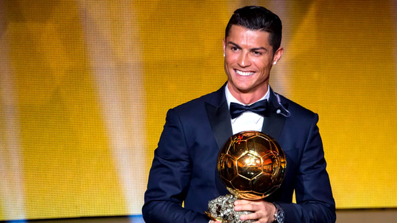 Ronaldo a câștigat Balonul de Aur! Hegemonia Messi - Cristiano împlinește zece ani. Clasamentul final, 