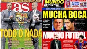 Galacticii: "Totul sau nimic"!** Realul, ironizat de catalani: "Voi multă vorbă, noi mult fotbal"