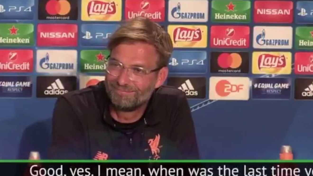 "Domnule Klopp, vă mai amintiți cum a fost prima dată!?" VIDEO Moment GENIAL oferit de antrenorul lui Liverpool în conferința de presă. Ce i-a răspuns jurnalistei