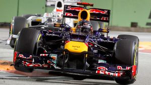 Vettel, învingător în Marele Premiu al statului Singapore