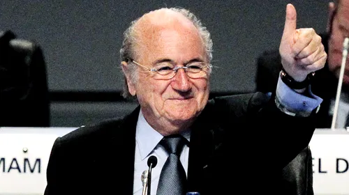 Blatter: **”Români, vă aștept la Mondiale!”