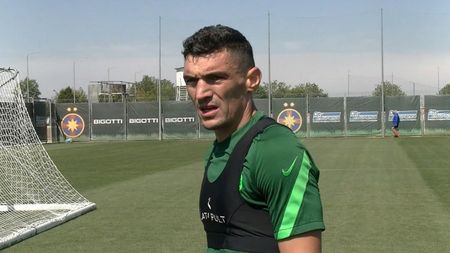 Claudiu Keșeru, în formă maximă! Ce a făcut la primul antrenament de la revenirea la FCSB | VIDEO