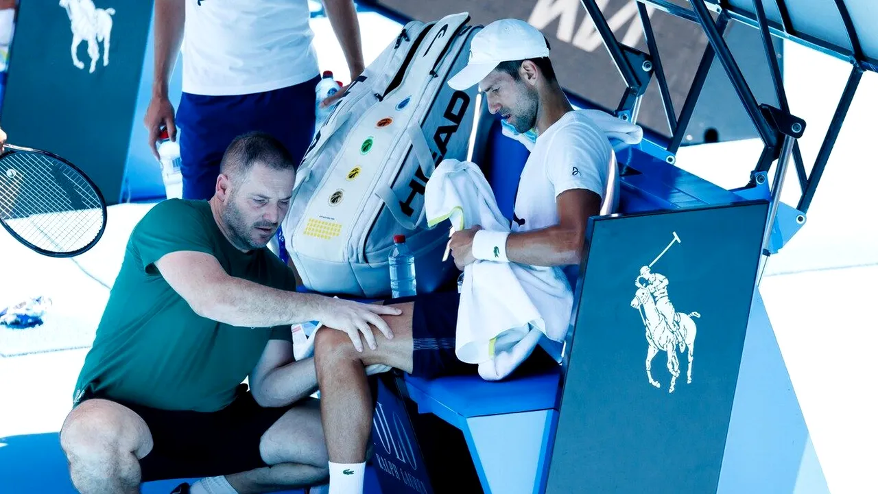 Novak Djokovic, urmărit de blestem în Australia! Ce a pățit sârbul cu mai puțin de o săptămână înaintea primului Grand Slam din 2023 | VIDEO