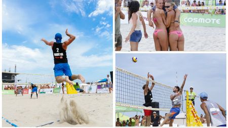Reportaj pe nisipul care-ți arde tălpile. Cum să sari până la cer și să faci punct. "Voleiul pe plajă se joacă mai întâi cu capul". CN powered by Dolcesport și susținut de ProSport