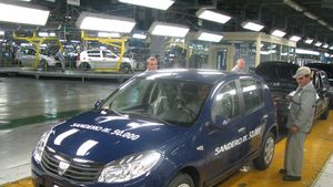 Dacia a produs deja 50.000 de automobile Sandero