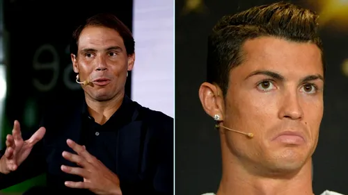 Rafael Nadal, în război comercial cu Cristiano Ronaldo în plin centru al Madridului!