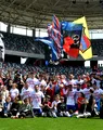 Fanii și jucătorii Stelei, mesaj ferm pentru conducere după ultimul meci al sezonului: ”Vrem Steaua în A!”