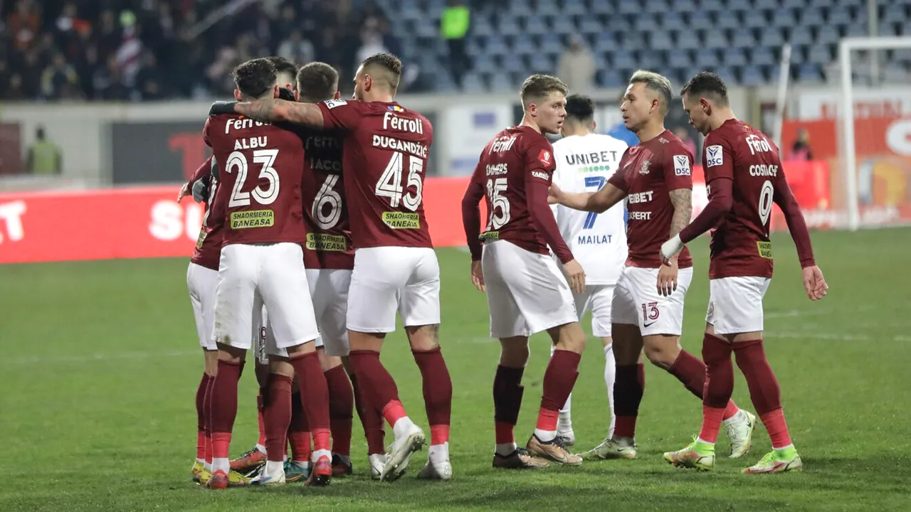 FC Botoșani - Rapid București 1-2, în etapa 28 din Superliga | Foarfeca lui Dragoș Grigore din prelungiri aduce trei puncte giuleștenilor