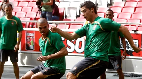 Cristiano Ronaldo e apt pentru meciul cu Ungaria!
