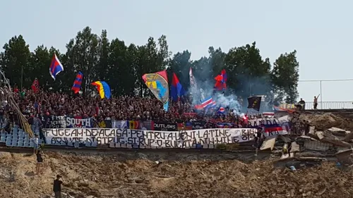 Fanii își iau adio de la vechiul stadion Steaua. 