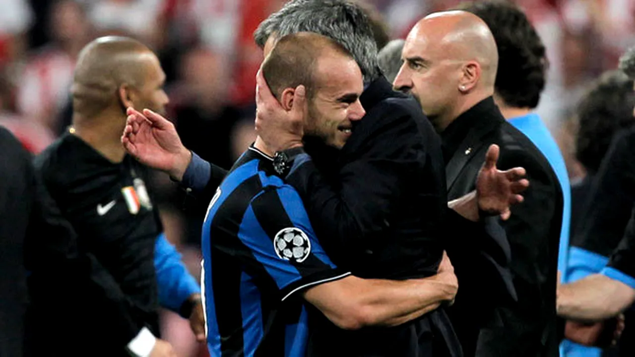 Sneijder tânjește după Mourinho:** 