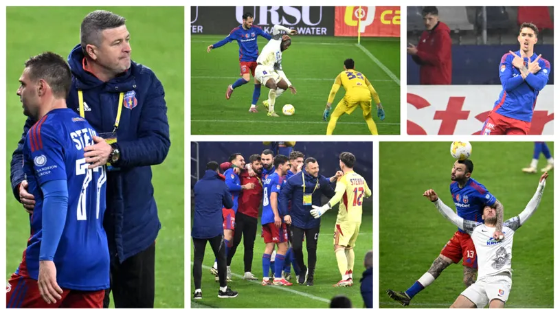 Steaua, la prima victorie împotriva Chindiei. Daniel Oprița a fost mulțumit, dar și supărat: ”Pentru jucători, mai ales pentru cei din atac, era foarte bine”