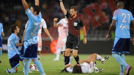 Pancu a terminat meciul plin de sânge:** "M-a înjurat unul de mamă, de tată și a trebuit să îi atrag atenția"