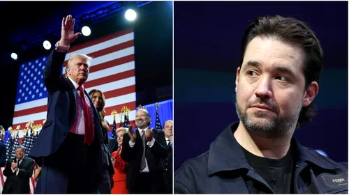 Reacția lui Alexis Ohanian, soțul milionar al Serenei Williams, despre alegerea lui Donald Trump ca președinte al SUA