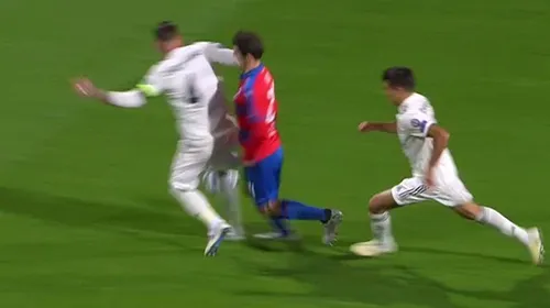 Sergio Ramos a comis-o din nou! FOTO | În seara în care Realul s-a distrat, căpitanul blanco și-a umplut de sânge un adversar