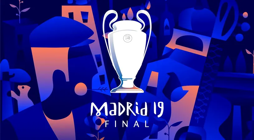 Așa arată afișul finalei Champions League din 2019! Când are loc 