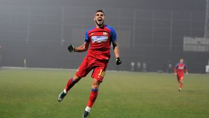 Nicușor are salariu de top. Mijlocașul Stelei a fost răsplătit pentru evoluțiile bune cu un salariu uriaș pentru nivelul Ligii 1