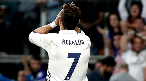 Legenda continuă! Cristiano Ronaldo a stabilit o nouă performanță incredibilă
