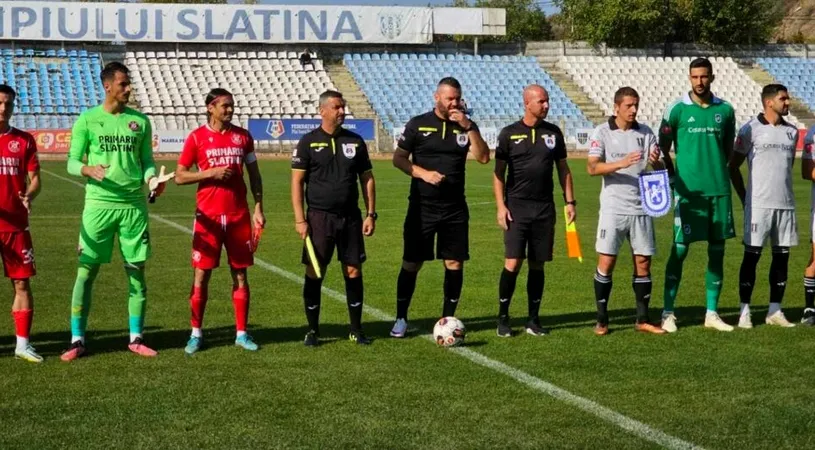 CSM Slatina nu a făcut față echipei FCU Craiova FC. Formația din Liga 2, eșec în amical