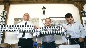 Dorinel Munteanu, la "U" Cluj