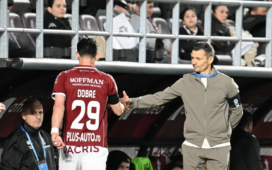 Costel Gâlcă, anunțul momentului după scandalul cu Alex Dobre: „Nu mai este căpitanul Rapidului”