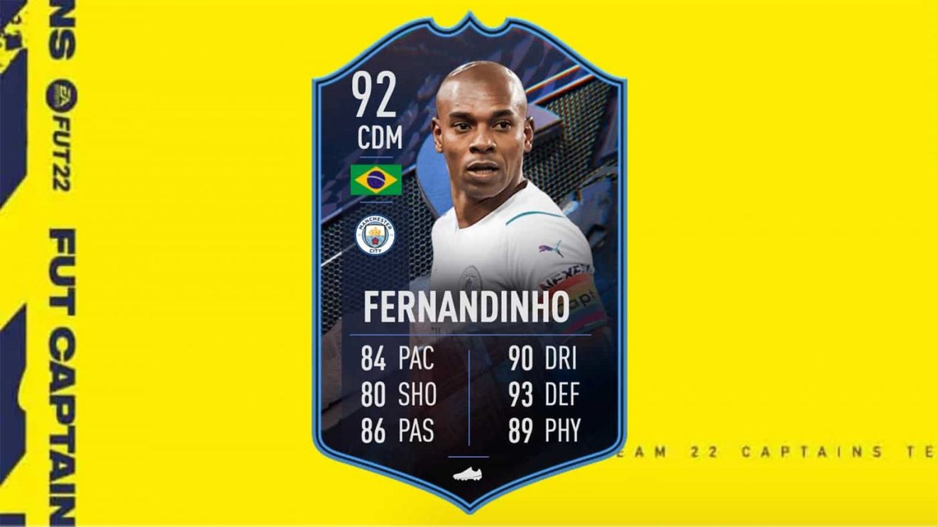 Promoția Captains din FIFA 22 vine cu super-carduri! Fernandinho a primit un card extrem de echilibrat de Ultimate Team