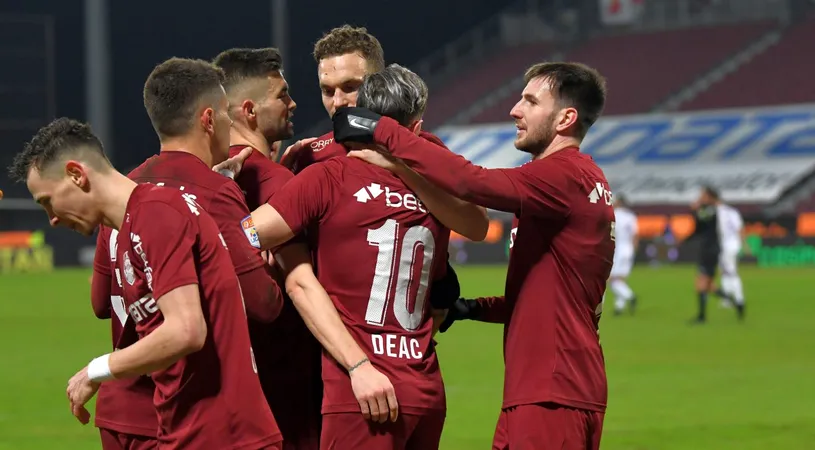 CFR Cluj - FC Argeș 5-0 | Luka Maric i-a îngropat pe piteșteni în Gruia! Campioana se menține la egalitate cu liderul FCSB