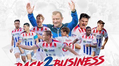 VIDEO | SC Oțelul, ”back 2 business”! A promovat în Liga 2, iar Dorinel Munteanu e din nou erou în Galați. Atmosferă senzațională, cu tribune arhipline, cum nu s-a mai văzut din 2011