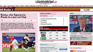 Presa italiană: "Roma făcută KO de CFR"