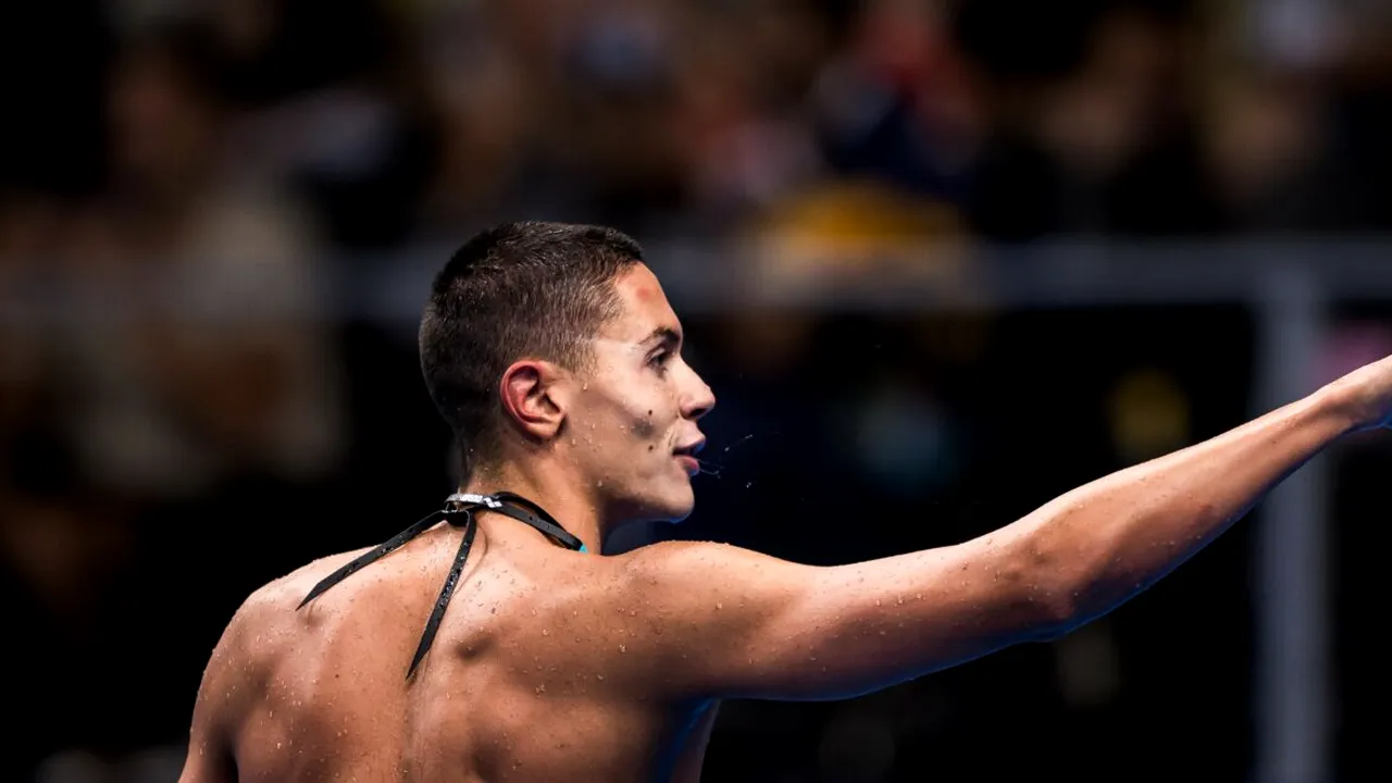 David Popovici, record mondial „ascuns” în finala de aur de la 100 metri liber! E primul din istoria omenirii care a făcut asta