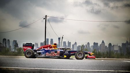 Coulthard și Red Bull Racing promovează F1 în SUA