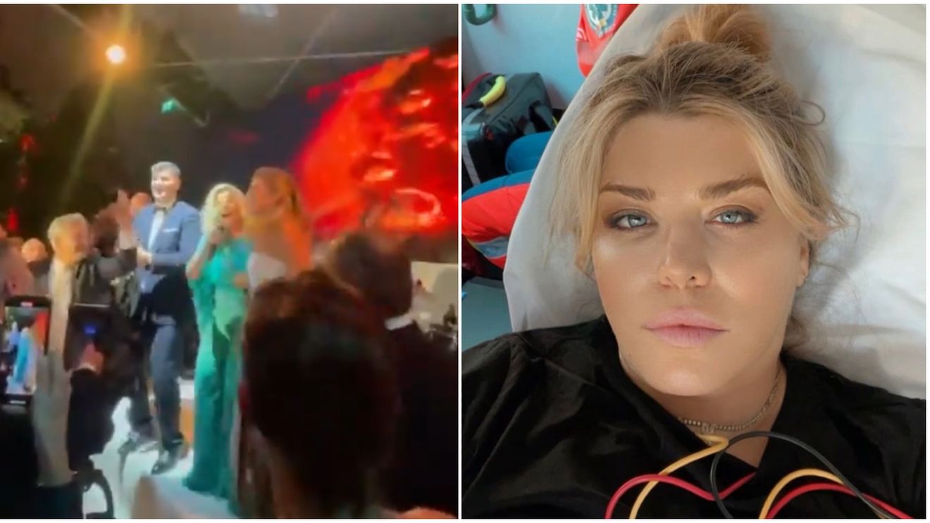 Loredana Groza, luată cu ambulanța la puțin timp după ce a cântat la nunta Simonei Halep! Ce a pățit vedeta