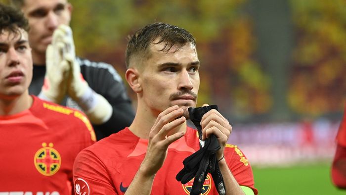 Darius Olaru, căpitanul vicecampioanei, declarație prin care dă dovadă de modestie după FCSB - Hermannstadt 3-0: „Cred eu că și dacă erau alții în locul meu ar fi marcat acele două goluri ale mele”. VIDEO