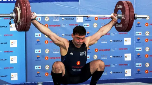 Nicolae Onica, medalie de bronz la Campionatele Mondiale din Turkmenistan, cu nou record personal la totalul olimpic - 391 de kilograme