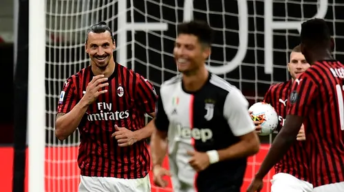 AC Milan – Juventus 4-2 | Torinezii, umiliți de „diavoli” într-un meci spectaculos! Cristiano Ronaldo și Zlatan Ibrahimovic, printre marcatori | VIDEO