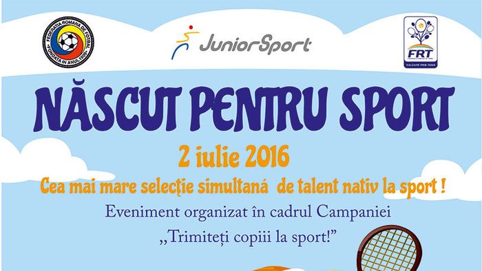 Se caută viitorii campioni ai sportului românesc