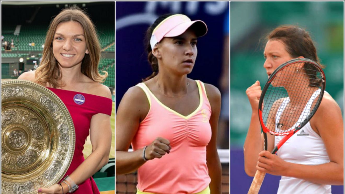 Trei românce, în cursa pentru superlativele lunii iulie în circuitul WTA, în frunte cu Simona Halep! Cum le puteți vota