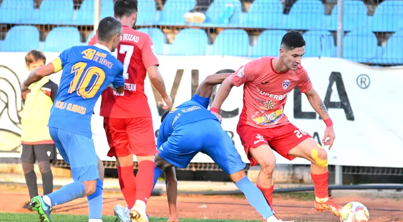 Mutare între pretendentele la promovare? Gloria Buzău și Unirea Slobozia s-ar fi înțeles pentru împrumutul fundașului cerut de Adrian Mihalcea