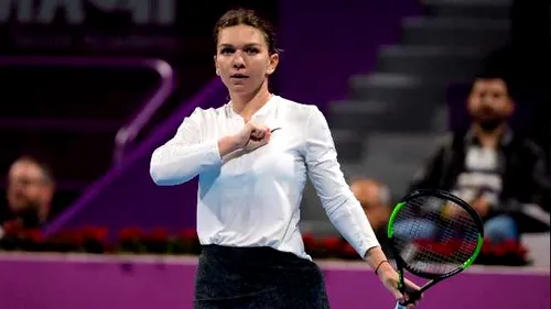 Simona Halep și-a aflat adversara din sferturi. S-a calificat după ce a salvat 6 mingi de meci. La ce oră are loc partida de la Dubai