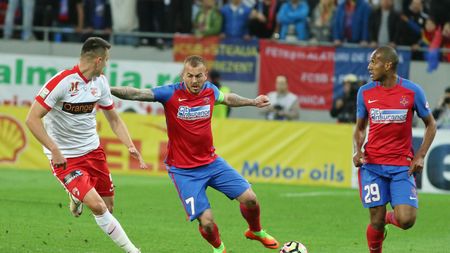 Stângul care ucide speranțe! Denis Alibec e omul meciului în FCSB - Dinamo 2-1, după o partidă care îngroapă echipa lui Contra în subsolul playoff-ului. FCSB egalează Viitorul